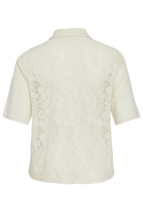 Vila viselly 2/4 lace shirt